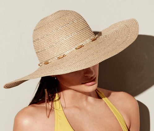 1. Large Sun Beach Holiday hat