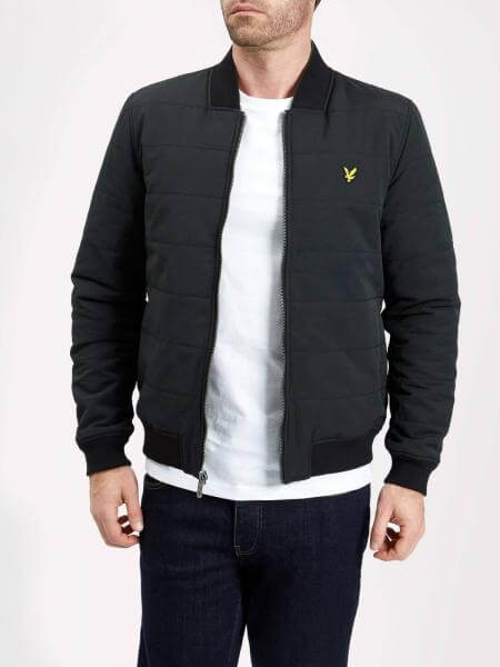 Look Suave in the Lyle & Scott Bomber Jacket