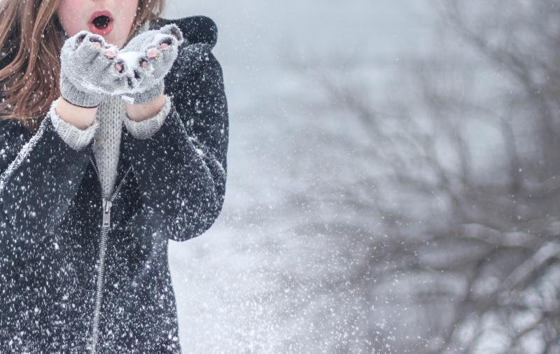 winter gloves photo