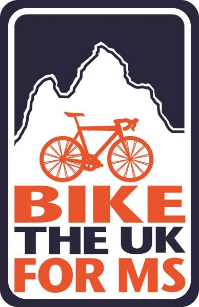 Bike the UK For MS Logo