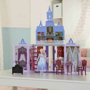 Frozen Fold & Go Arendelle Castle Playset - Argos