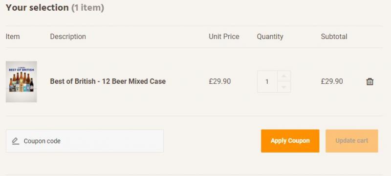 Honest Brew - How to Use Voucher Codes