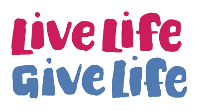 Live Life Give Life Logo