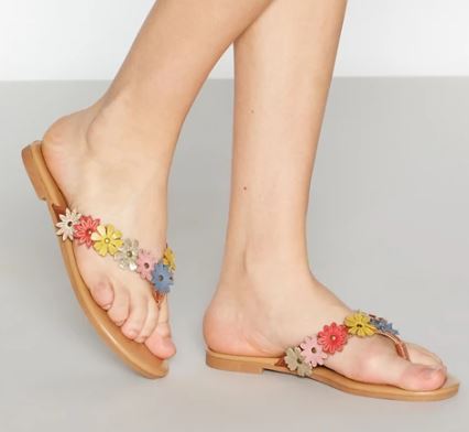 Mantary Flower Shoes - Debenhams
