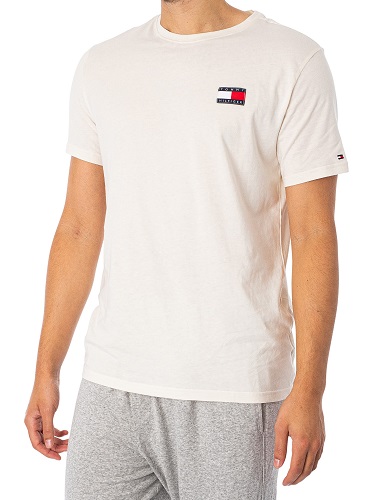 Standout Tommy Hilfiger Lounge Chest Badge T-Shirt