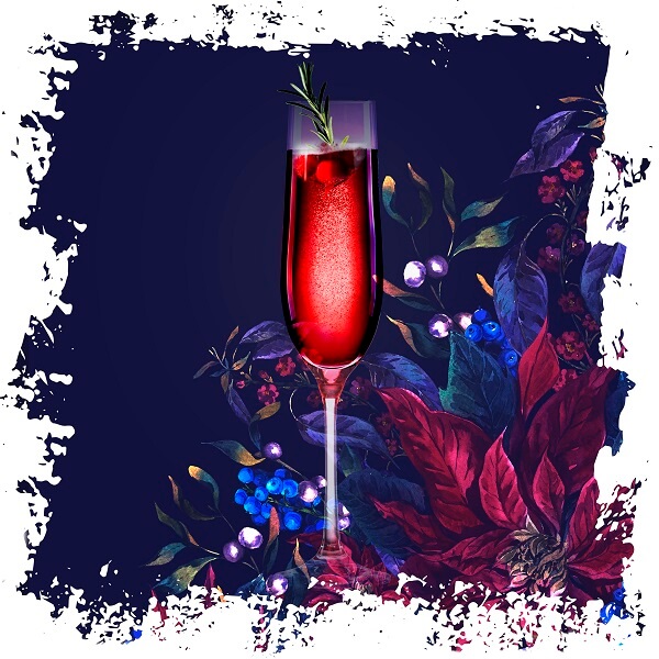 Christmas Flower Cocktail