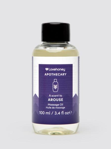 Lovehoney Apothecary Arouse Scent Massage Oil 100ml, , hi-res