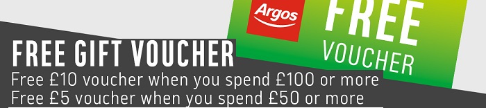 Argos Free Voucher Banner