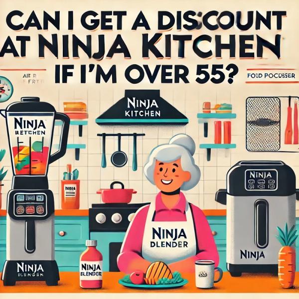 Can I get a discount at Ninja Kitchen if I'm over 55?
