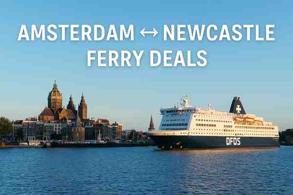 Can you get dfds voucher code for Amsterdam to Newcastle crossings
