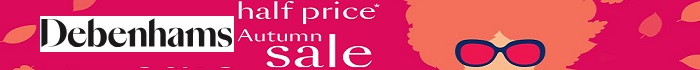 Debenhams Autumn Sale Banner