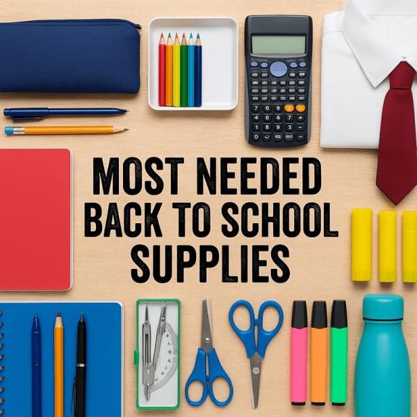 Most needed back to school supplies