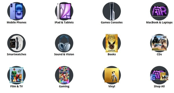 What You Can Buy at Music Magpie