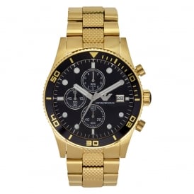 Armani Gold Stainless Men's Watch - Tic Watches