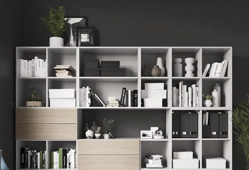 b and q shelving