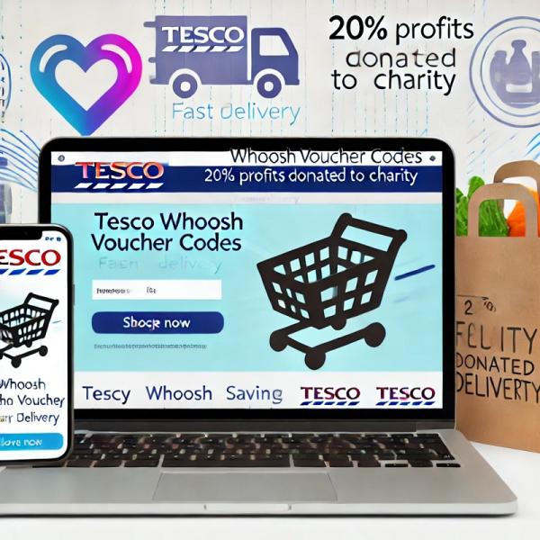 Latest Tesco Whoosh Free Delivery Discount Codes