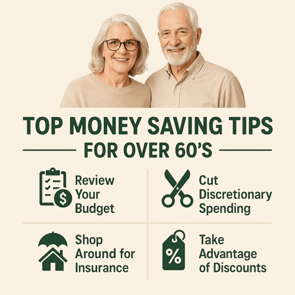 Top Money Saving Tips for Over 60s