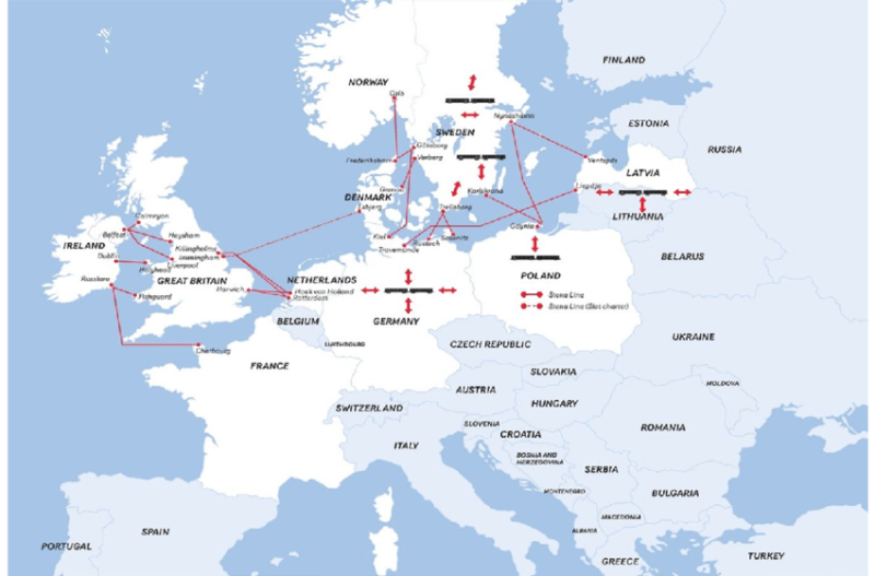 Stena Line Sea Routes
