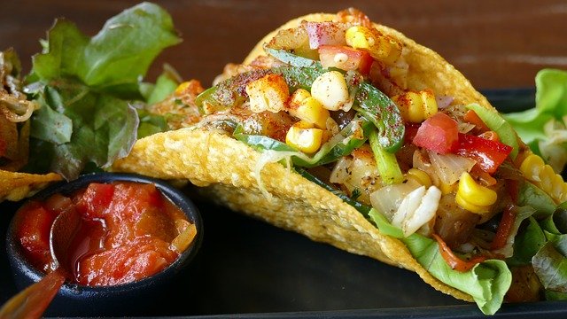 delicious vegan taco