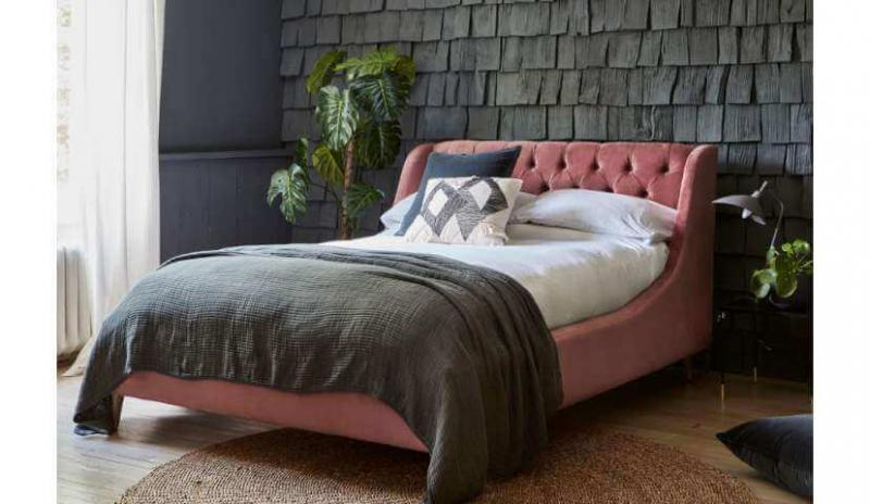 The Perth Range Upholstered Bed from Darlings of Chelsea