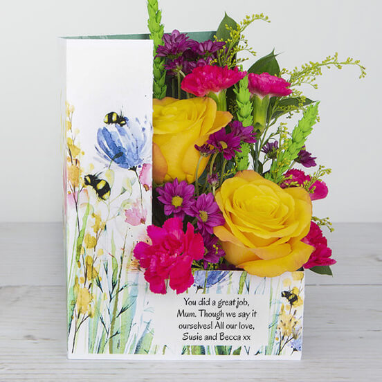 Wild Garden Mothers Day Bouquet from Flowercard 