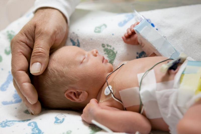 bliss charity baby with father