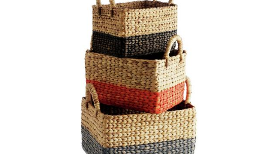 storage baskets