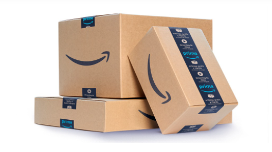 Amazon prime delivery boxes