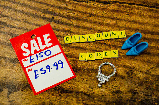 Discount Codes - Spelt Out