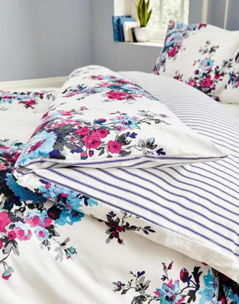 Joules Cream Floral Duvet Cover