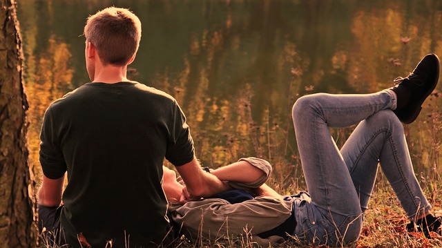 Autumn couple