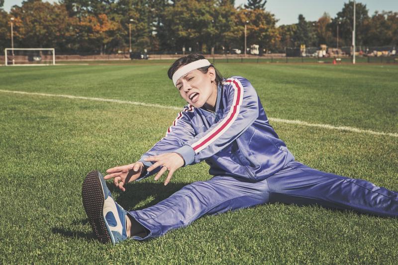 Woman Exercising