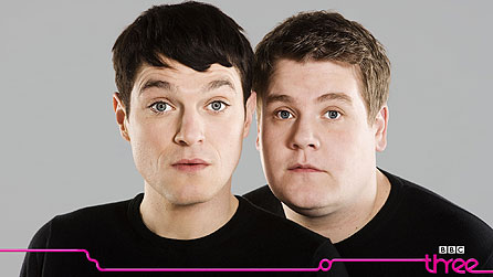 Mathew Horne and James Corden