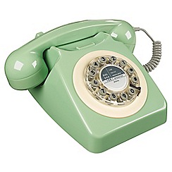 Green Dial Retro Phone