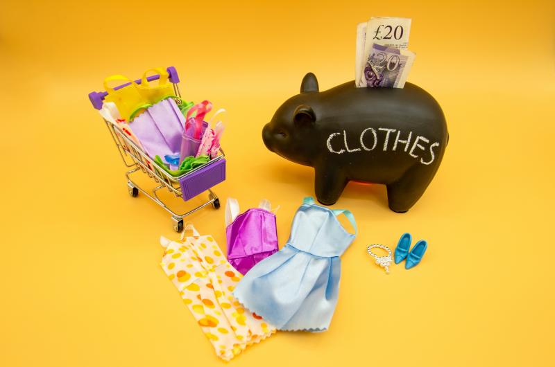 clothes shopping budget