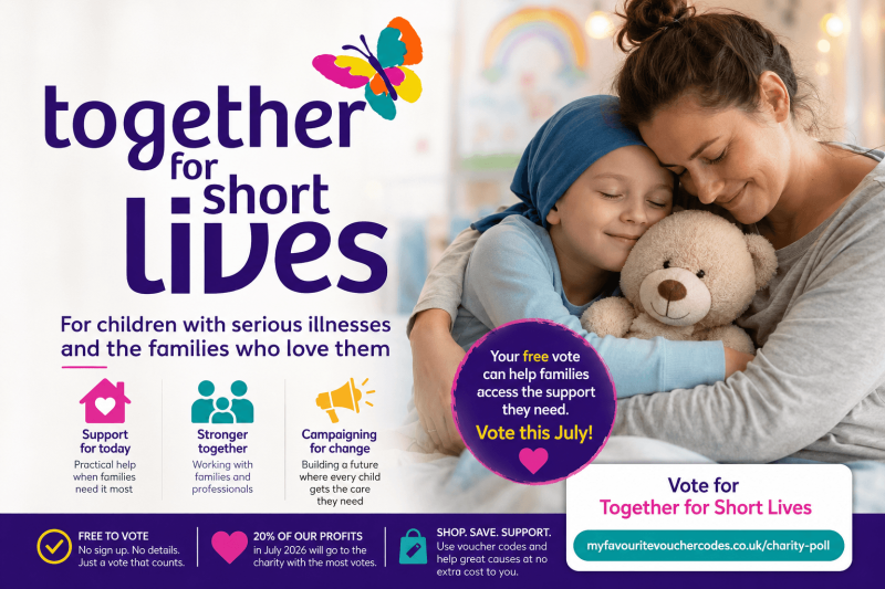 together for short lives logo